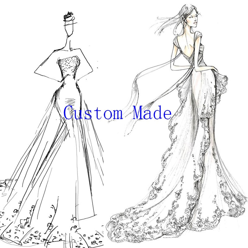 custom made wedding dress
