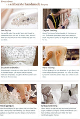 mermaid Luxury Lace Appliques boat neck Bling Bridal Gown Elegant Feathers 2018 robe de mariage mother of the bride dresses