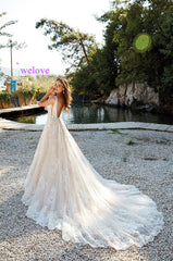 Robe de mariee New arrival 2019 New Summer Beach Wedding Dress with Straps White Open Back Wedding Dresses Vestige De Noiva