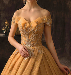 Maternity Luxury Champagne Gold  Wedding Dresses Long Train Sweetheart Elegant Plus size Vestido De Noiva Bride Gown Bridal