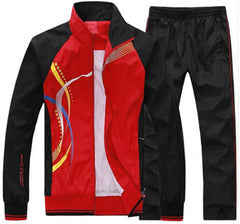 UNCO&BOROR women Men Sportswear Suit Autumn Spring jacket Men set Tracksuit outwear brand-clothing man sportsuit hoodies+pant