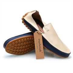 Big Size 38-47 Men Loafers Comfortable Men's Flats Top Quality Luxury Brand Leather Mens Shoes Summer Breathable Driving Shoes