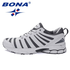 BONA New Bassics Style Men Running Shoes Outdoor Walking Jogging Sneakers Lace Up Athletic Shoes Comfortable sport Shoes For Men