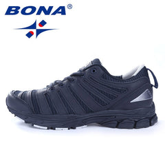 BONA New Bassics Style Men Running Shoes Outdoor Walking Jogging Sneakers Lace Up Athletic Shoes Comfortable sport Shoes For Men