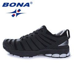 BONA New Bassics Style Men Running Shoes Outdoor Walking Jogging Sneakers Lace Up Athletic Shoes Comfortable sport Shoes For Men
