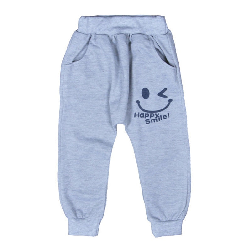 Free Shipping New 2017 Hot Sale Children cotton pants Boys Girls Casual Pants 2 Colors Kids Sports trousers Harem pants