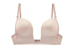 Formal dress all-match sexy invisible women's underwear bra Convertible Straps Solid Deep unlined Plunge U shape Push Up Bras