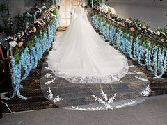 LS00169 Luxury wedding gowns with cape beaded ball gown short sleeves high neckine lace vestido de noiva princesa real photos