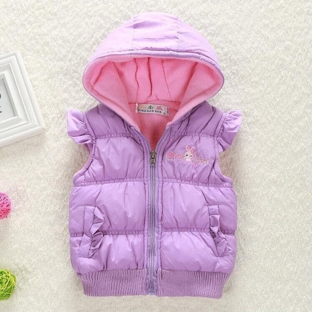 Big Size Baby Girls Jackets 2017 Autumn Winter Jacket For Girls Winter Minnie Coat Kids Clothes Children Warm Outerwear Coats