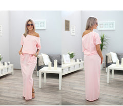 2019 Summer Dress Short Sleeve Maxi Robe Femme Dress Sexy Dress Vestidos Club Party Dresses Elegance Vestidos De Festa