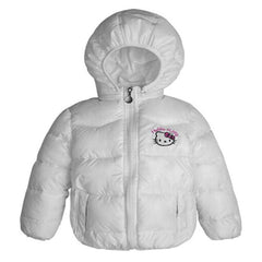New Baby Girls Hello KItty Jacket Kids Character Cotton Keep Warm  Winter Coat Chirdren Lovely  Outwear In Stock