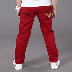 Letter Kids Boys Pants Trousers Clothes 2018 New Hot Casual Cotton Elastic Waist Pencil Pants for Boys Children Clothing Ds175