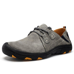 MVVT Comfort Genuine Leather Casual Shoes Men Loafers Suede Men Winter Shoes Breathable Outdoor Training Shoes Walking Zapatos