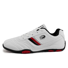 2017 Spring Men Shoes Sport Leather Big Size 45 Popular Sneakers For Men Non-Slip Running Men Shoes Wearable Athletic Shoes Men