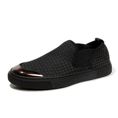 Tangnest New Men Canvas Shoes Spring Summer Breathable Woven Shoes Comfortable Loafers Lazy Men Casual Flats XMR2822