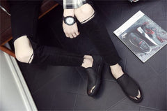 Tangnest New Men Canvas Shoes Spring Summer Breathable Woven Shoes Comfortable Loafers Lazy Men Casual Flats XMR2822