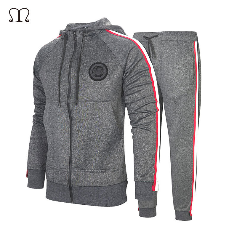 Tracksuit For Men 2 Pieces Set New Fashion Jacket Sportswear Men Tracksuit Hoodie Spring Autumn Men Brand Clothes Hoodies+Pants