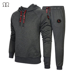Tracksuit For Men 2 Pieces Set New Fashion Jacket Sportswear Men Tracksuit Hoodie Spring Autumn Men Brand Clothes Hoodies+Pants
