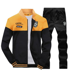 FGKKS 2018 Men Sportswear Hoodies Set New Autumn Suit Clothes Tracksuits Male Sweatshirts & Coats Polo Track Suits