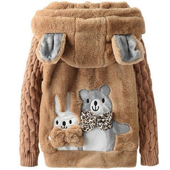 Hot New Girls clothing Baby Coats for Girls Flower Jackets For Spring Autumn Kids Clothes Double-Breasted Top children Outwear