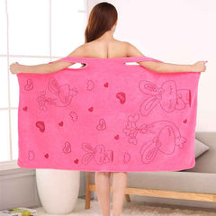 Microfiber Soft Bath Towel Fashion Women Sexy Wearable Quick Dry Magic Bathing Beach Spa Bathrobes Wash Clothing Beach Dresses