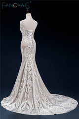 Vintage Lace Mermaid Wedding Dress Turkey Vestido de Novia Sequin Lace Sheer Bridal Gowns Robe mariee Sexy Wedding Dresses 2019