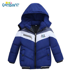 LONSANT Jacket Kids Coat Children Boys Girls Thick Coats Winter Warm Long Sleeve Baby Jacket Children Clothes Dropshipping L2935