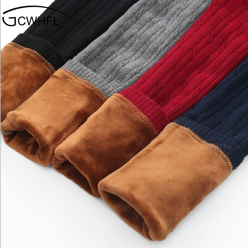 Grils Leggings 2018 Autumn Winter Children Striped Pants For KIds Thick Warm Elastic Waist Cotton Leggings Girl Pants Trousers