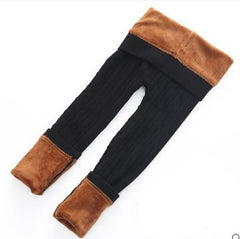 Grils Leggings 2018 Autumn Winter Children Striped Pants For KIds Thick Warm Elastic Waist Cotton Leggings Girl Pants Trousers