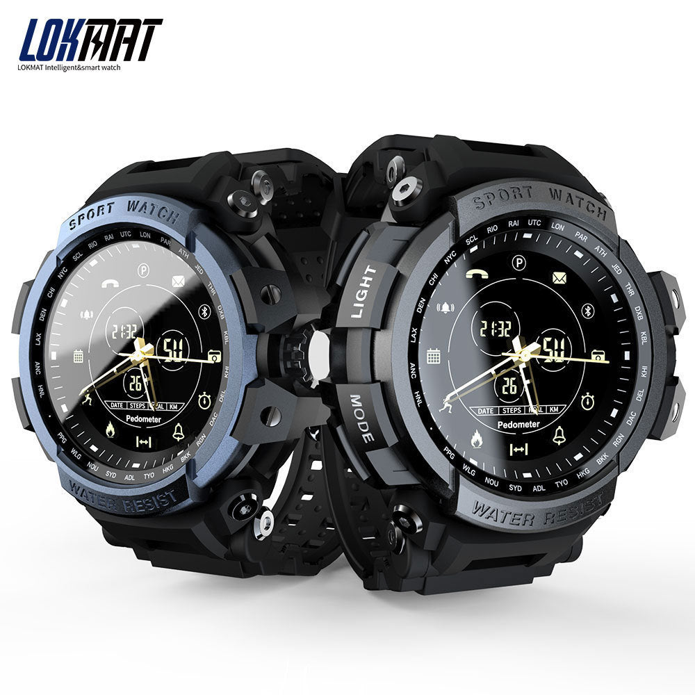 Sport Smart Watch Professional 5ATM Waterproof Bluetooth Call Reminder Digital Men Clock SmartWatch For ios and Android
