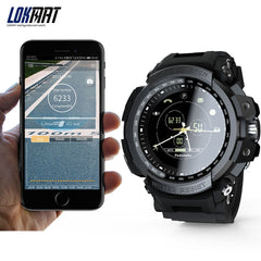 Sport Smart Watch Professional 5ATM Waterproof Bluetooth Call Reminder Digital Men Clock SmartWatch For ios and Android