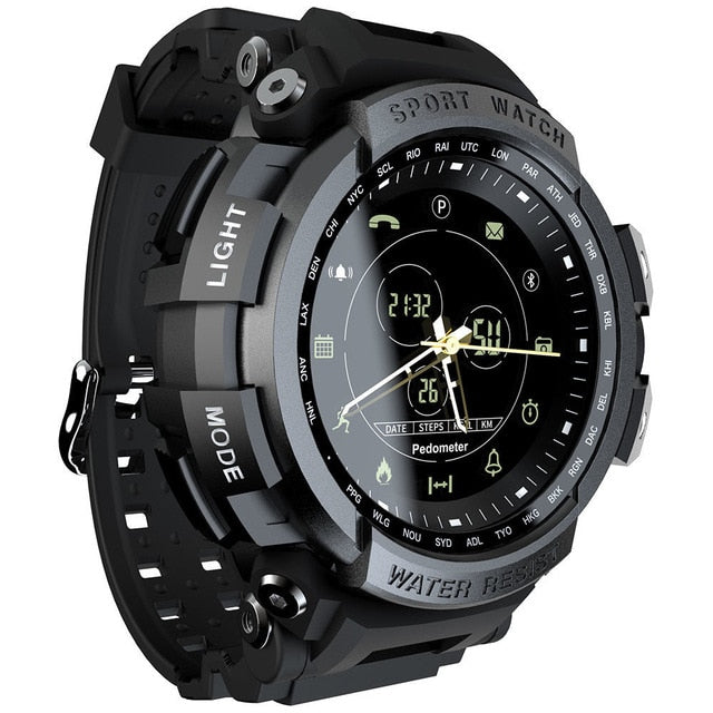 Sport Smart Watch Professional 5ATM Waterproof Bluetooth Call Reminder Digital Men Clock SmartWatch For ios and Android