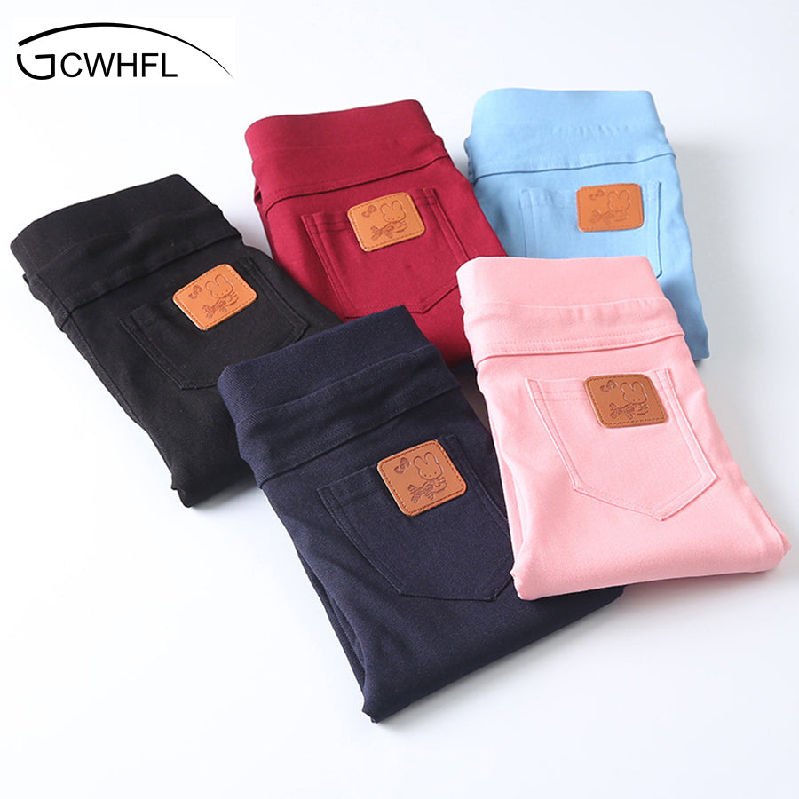 New 2018 Casual Girls Long Trousers Spring Autumn Children 's Pencil Pants Skinny Leggings For Girls Kids Pants 3-12 Years