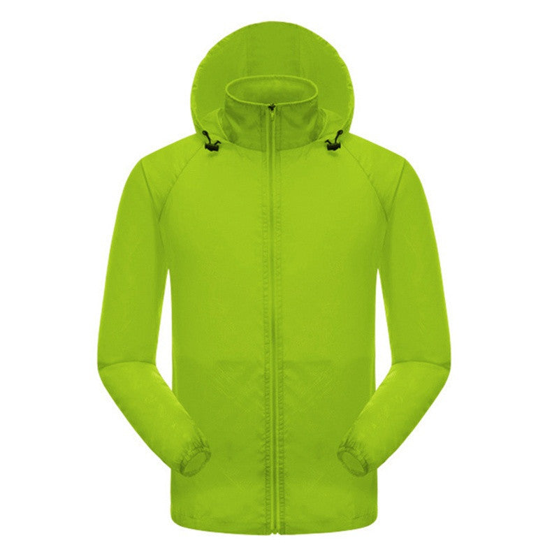Men Women Couples Fashion Thin Light Long Sleeve Coat Ultraviolet proof Sun protective Mountaineering suits