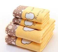 2pcs/set Microfiber Elegant Embroidered Towel Sets Solid 1pc Face Towel and 1pc Bath Towel Quick Dry Towels Bathroom for Adult