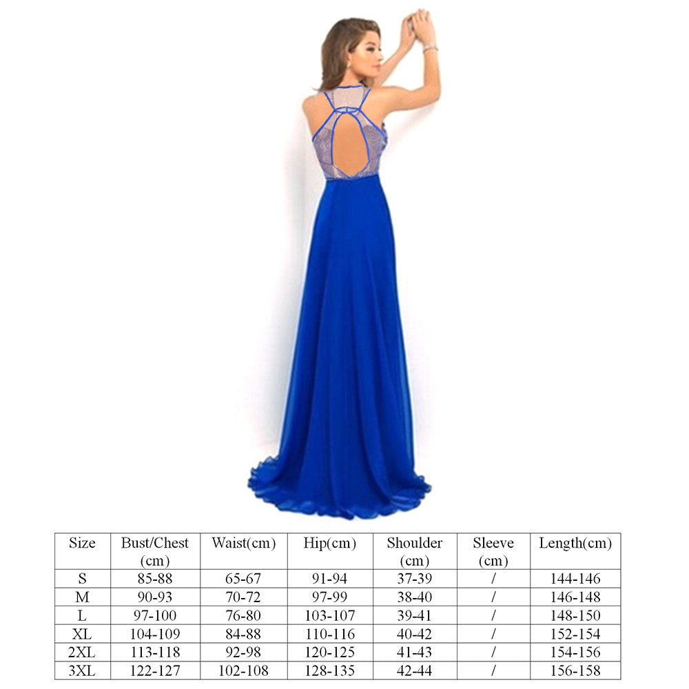 Women Elegant Maxi Dress High Waist Printing A-line Floor Length Party Dress Prom Dress Wedding Dress