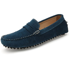 Tangnest Men Flat Shoes 2019 New Square Toe Men Loafers Soft Leather Comfortable Men Shoe Driving Shoes Man Size 39~47 XMR1675