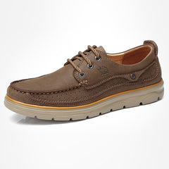CAMEL Genuine Leather Men Casual Shoes Comfortable Fashion Footwear Soft Cowhide Male Man Shoes mocassin cuir homme