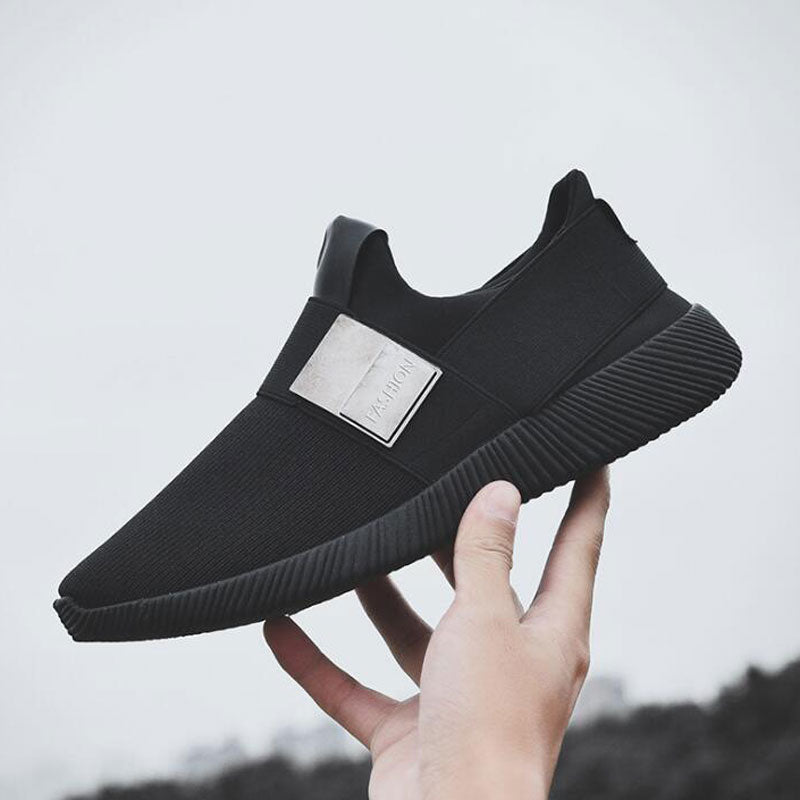 Tangnest NEW 2018 Casual Men's Shoes Fashion Breathable Slip-on Mesh Shoes Autumn Lightweight Sneakers Man Comfort Flats XMR2919