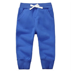 Winter Warm Velvet Pants For 1-5 Yeas babies Boys Girls Casual Sport Pants Jogging Enfant Garcon Kids Children Trousers KF107