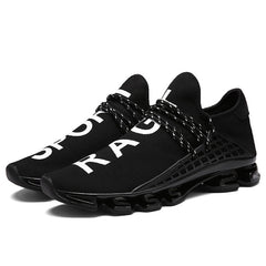 Unisex Running Sneakers Couple Sport Shoes Men Women Lace-up Breathable Mesh Shoes For Men Women 36-46 3 Colors