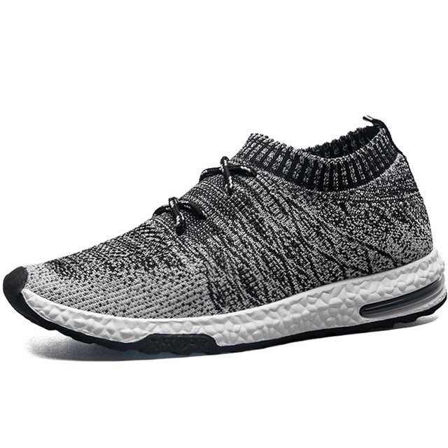 Hundunsnake Air Cushion Men's Sneakers Male Sports Shoes Man Running Socks Sneakers Men Running Shoes Knit Sport Shoes Men T351