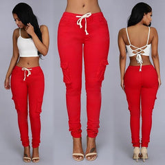 Women Jeans Plus Size Elastic Sexy Skinny Pencil Jeans For Women Leggings High Waist Jeans Thin-Section Denim Pants Trousers