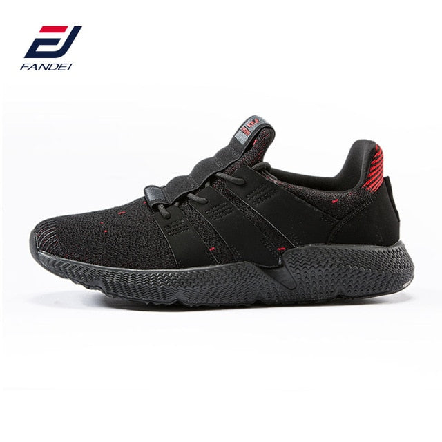FANDEI New Original Winter Running Shoes for Men Outdoor Sport Shoes Mens Light Sneakers Cushioning Non-slip Mesh Walking Shoes