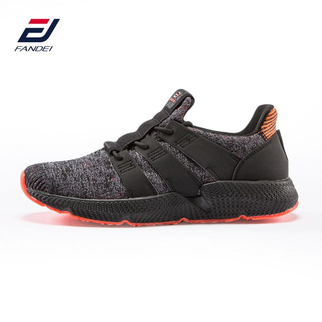 FANDEI New Original Winter Running Shoes for Men Outdoor Sport Shoes Mens Light Sneakers Cushioning Non-slip Mesh Walking Shoes