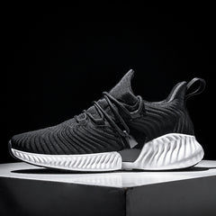 2018 High Quality Men Sneakers Lace Up Autumn New Cushioning Sport Shoes Men Black Red Gray Male Adult Running Shoes for Man