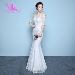 AIJINGYU 2018 flower free shipping new hot selling cheap ball gown lace up back formal bride dresses wedding dress WK355