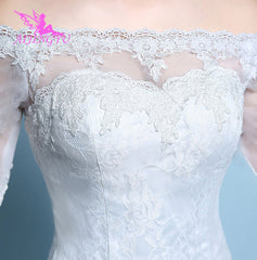 AIJINGYU 2018 flower free shipping new hot selling cheap ball gown lace up back formal bride dresses wedding dress WK355