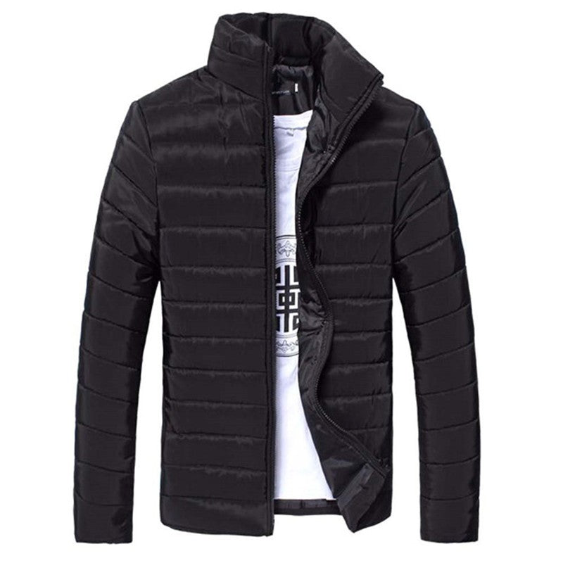 Mens Jackets and Coats Casual Jacket Men Clothes Cotton Denim Jacket Solid Zipper Coat Men Bomber Jacket Colete