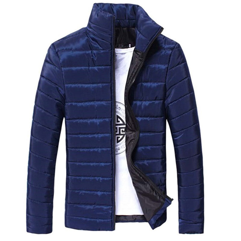 Mens Jackets and Coats Casual Jacket Men Clothes Cotton Denim Jacket Solid Zipper Coat Men Bomber Jacket Colete